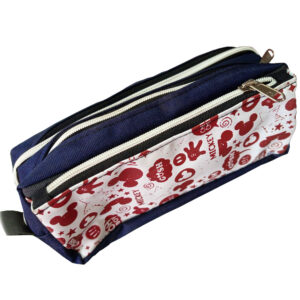 2 Zippers Kit Bag Pouch