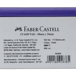 Faber-Castell Stamp Pad – Small (Violet)