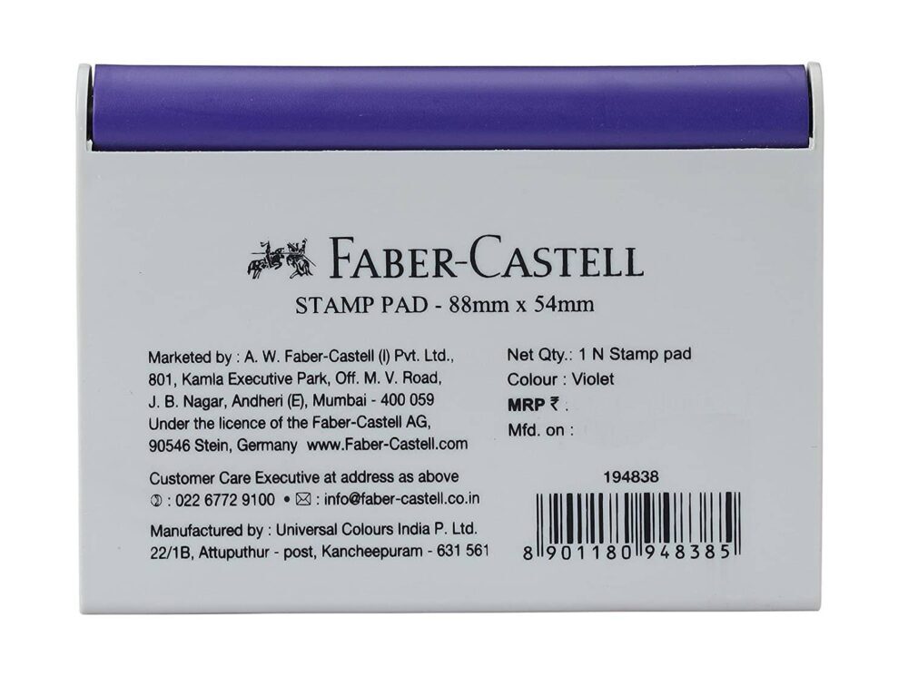 Faber-Castell Stamp Pad – Small (Violet)